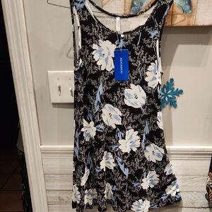 NWT Aligaduo Women's Sz S Floral Mini Dress